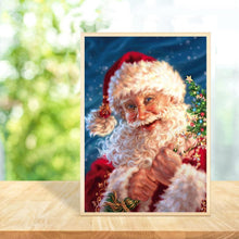 Load image into Gallery viewer, Santa Claus 30x40cm(canvas) full round drill diamond painting
