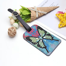 Load image into Gallery viewer, DIY Special Shape Diamond Painting Butterfly Shape Luggage Boarding Pass
