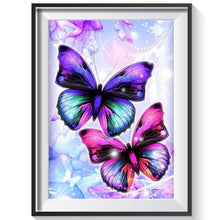 Load image into Gallery viewer, Butterfly 40x30cm(canvas) full round drill diamond painting
