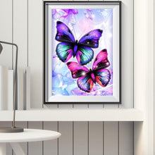 Load image into Gallery viewer, Butterfly 40x30cm(canvas) full round drill diamond painting
