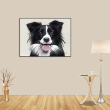 Load image into Gallery viewer, Dog 30x40cm(canvas) full round drill diamond painting
