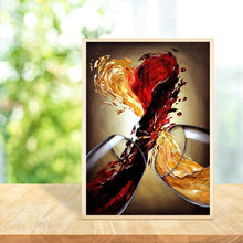 Load image into Gallery viewer, Wine 30x40cm(canvas) full round drill diamond painting
