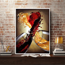 Load image into Gallery viewer, Wine 30x40cm(canvas) full round drill diamond painting
