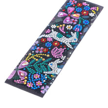 Load image into Gallery viewer, DIY Rabbit Special Shaped Diamond Painting Leather Tassel Bookmark Gifts
