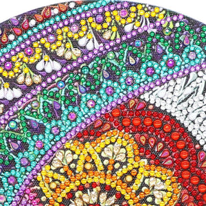 Mandala 30x30cm(canvas) beautiful special shaped drill diamond painting