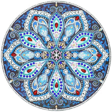 Load image into Gallery viewer, Mandala 30x30cm(canvas) beautiful special shaped drill diamond painting
