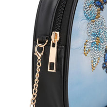 Load image into Gallery viewer, DIY Cat Special Shaped Diamond Painting Women Leather Chain Crossbody Bags
