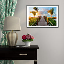 Load image into Gallery viewer, Scenery 30x40cm(canvas) full round drill diamond painting
