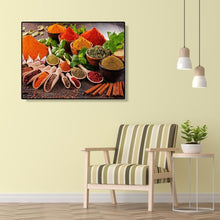 Load image into Gallery viewer, Food 30x40cm(canvas) full round drill diamond painting
