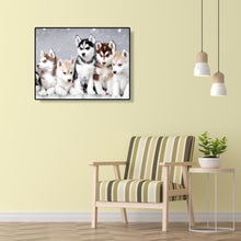 Load image into Gallery viewer, Animal Portraits 30x40cm(canvas) full round drill diamond painting
