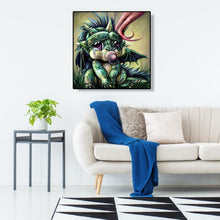 Load image into Gallery viewer, Dinosaur 30x30cm(canvas) full round drill diamond painting

