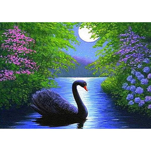 Animal 30x40cm(canvas) full round drill diamond painting