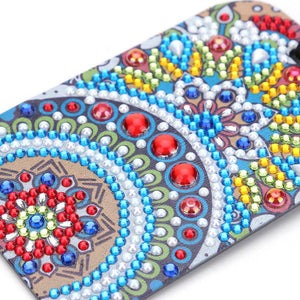 DIY Mandala Special Shaped Diamond Painting Leather Luggage Boarding Pass