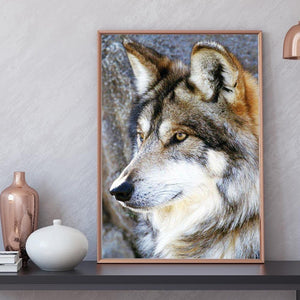 Animal 30x40cm(canvas) full round drill diamond painting