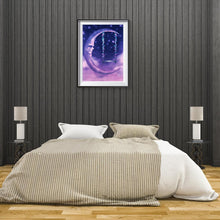 Load image into Gallery viewer, Moon Bedroom 40x30cm(canvas) full round drill diamond painting
