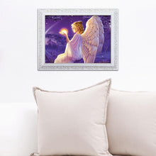 Load image into Gallery viewer, Angel 40x30cm(canvas) full round drill diamond painting
