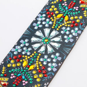 DIY Mandala Special Shaped Diamond Painting Leather Tassel Bookmark Crafts