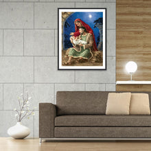 Load image into Gallery viewer, Birth of Jesus 30x40cm(canvas) full round drill diamond painting
