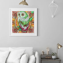 Load image into Gallery viewer, Owl 30x30cm(canvas) beautiful special shaped drill diamond painting
