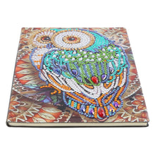 Load image into Gallery viewer, DIY Owl Special Shaped Diamond Painting 50 Pages A5 Notebook Sketchbook
