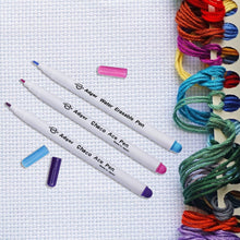 Load image into Gallery viewer, 4pcs Water Erasable Pens Fabric Marking Pencil Grommet Ink Soluble Markers
