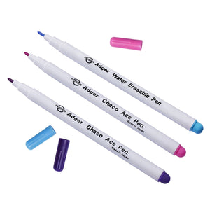 4pcs Water Erasable Pens Fabric Marking Pencil Grommet Ink Soluble Markers
