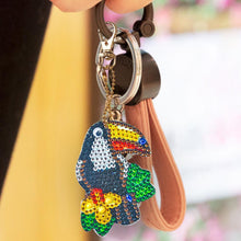 Load image into Gallery viewer, 5pcs DIY Full Drill Special Shape Diamond Painting Bird Keychain Embroidery
