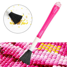 Load image into Gallery viewer, Dual-use Diamond Painting Point Drill Pen Sweep Brush Pick Up Clean-up Tool
