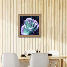 Load image into Gallery viewer, Glitter Flower 30x30cm(canvas) full round drill diamond painting
