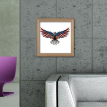 Load image into Gallery viewer, American Eagle 30x30cm(canvas) full round drill diamond painting
