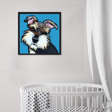 Load image into Gallery viewer, Dog 30x30cm(canvas) full round drill diamond painting
