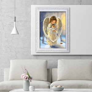 Angel Baby 40x30cm(canvas) full round drill diamond painting