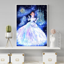 Load image into Gallery viewer, Cinderella 30x40cm(canvas) full round drill diamond painting
