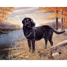 Load image into Gallery viewer, Animal 40x30cm(canvas) full round drill diamond painting
