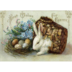 Easter Day 40x30cm(canvas) full round drill diamond painting