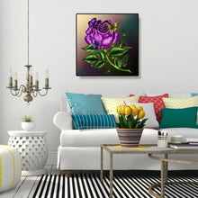 Load image into Gallery viewer, Flowers Animal 30x30cm(canvas) full round drill diamond painting
