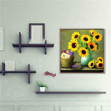 Load image into Gallery viewer, Warm Flowers 30x30cm(canvas) full round drill diamond painting
