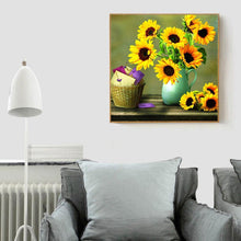 Load image into Gallery viewer, Warm Flowers 30x30cm(canvas) full round drill diamond painting
