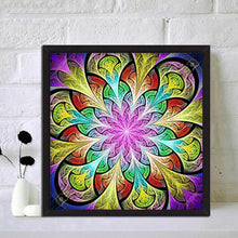 Load image into Gallery viewer, Gorgeous Flowers 30x30cm(canvas) full round drill diamond painting
