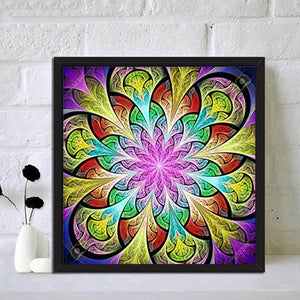 Gorgeous Flowers 30x30cm(canvas) full round drill diamond painting