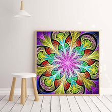 Load image into Gallery viewer, Gorgeous Flowers 30x30cm(canvas) full round drill diamond painting
