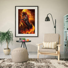 Load image into Gallery viewer, Fire Horse 40*50cm paint by numbers
