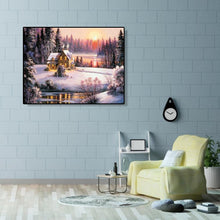 Load image into Gallery viewer, Snow House 40*50cm paint by numbers
