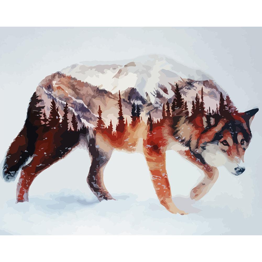 Wolf 40*50cm paint by numbers