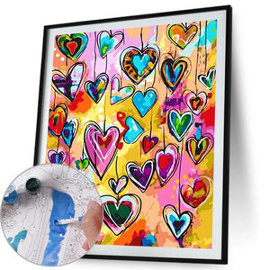 Love Heart 40*50cm paint by numbers