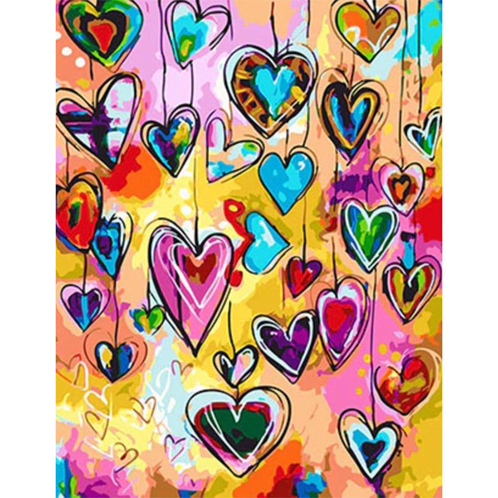 Love Heart 40*50cm paint by numbers