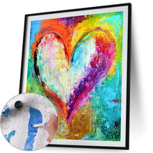 Load image into Gallery viewer, Colorful Heart 40*50cm paint by numbers

