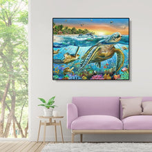 Load image into Gallery viewer, Turtle 40*50cm paint by numbers
