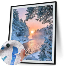 Load image into Gallery viewer, Snow Sun 40*50cm paint by numbers
