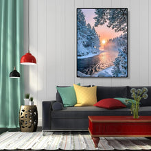 Load image into Gallery viewer, Snow Sun 40*50cm paint by numbers

